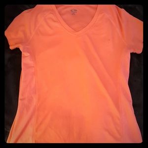 Bright pink champion tee